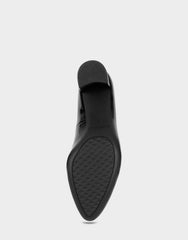 Women's Pump in Black Patent