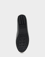 Denver Black Faux Leather Ornamented Loafer