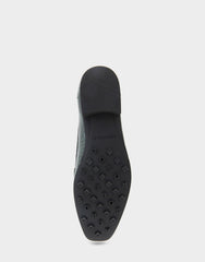 Women's Tailored Loafer in Pine Embossed Croco