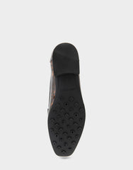 Women's Tailored Loafer in Tortoise Patent