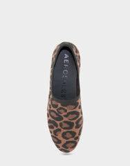 Women's Loafer in Mocha Jaguar Knit