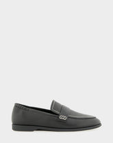 Women's Loafer in Black Leather