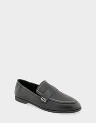 Women's Loafer in Black Leather