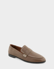 Women's Loafer in Mocha Leather