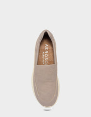 Women's Casual Loafer in Dune Faux Croc Nubuck/Faux Leather