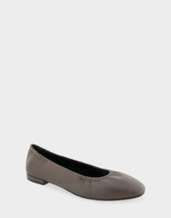 Women's Ballet Flat in Java Leather