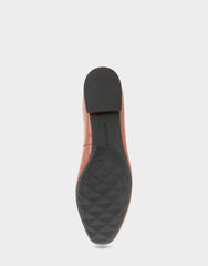 Women's Ballet Flat in Sequoia Crinkle Patent