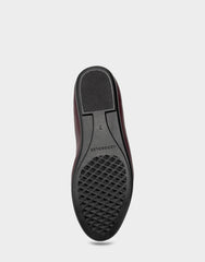 Women's Ballet Flat in Fig Faux Leather