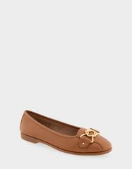 Bia Tan Genuine Leather Ornamented Flat