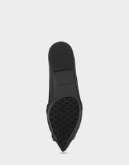 Women's Dress Flat in Black Velvet