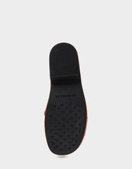 Comfortable Women's Platform Sandals in Rust Suede