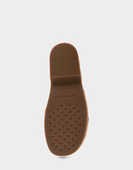 Comfortable Women's Platform Sandals in Tan Suede