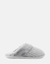 Comfortable Women's Slipper in Grey Fabric
