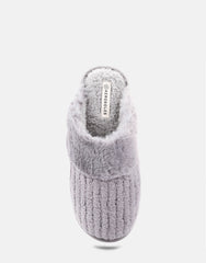 Comfortable Women's Slipper in Grey Fabric