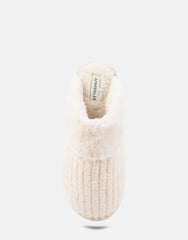 Comfortable Women's Slipper in Off White Fabric