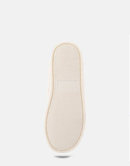 Comfortable Women's Slipper in Off White Fabric