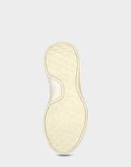 Comfortable Women's Mule Sneaker In Off White Fabric