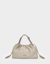 Women's Quilted Drawstring Tote