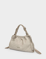 Women's Quilted Drawstring Tote