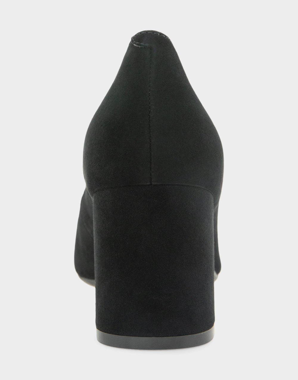 Women's Pump in Black Suede