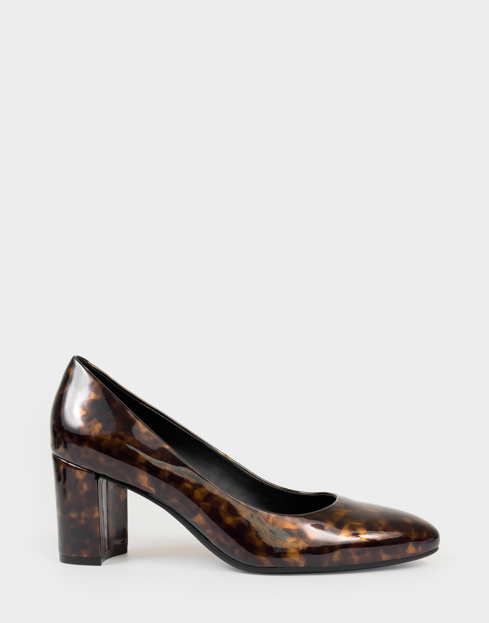 Women's Pump in Tortoise Patent