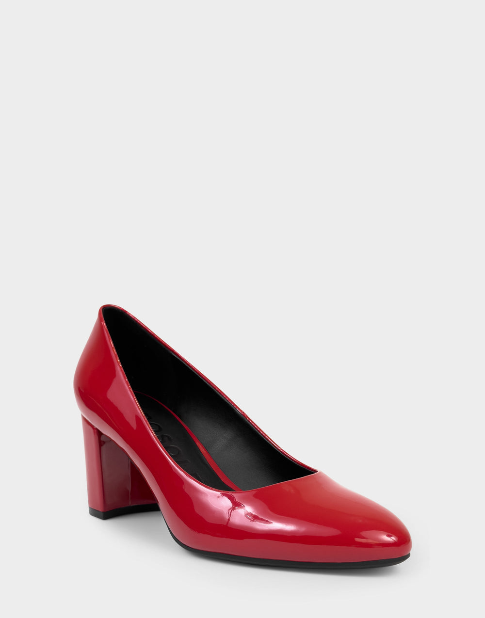 Women's Pump in Racing Red Patent