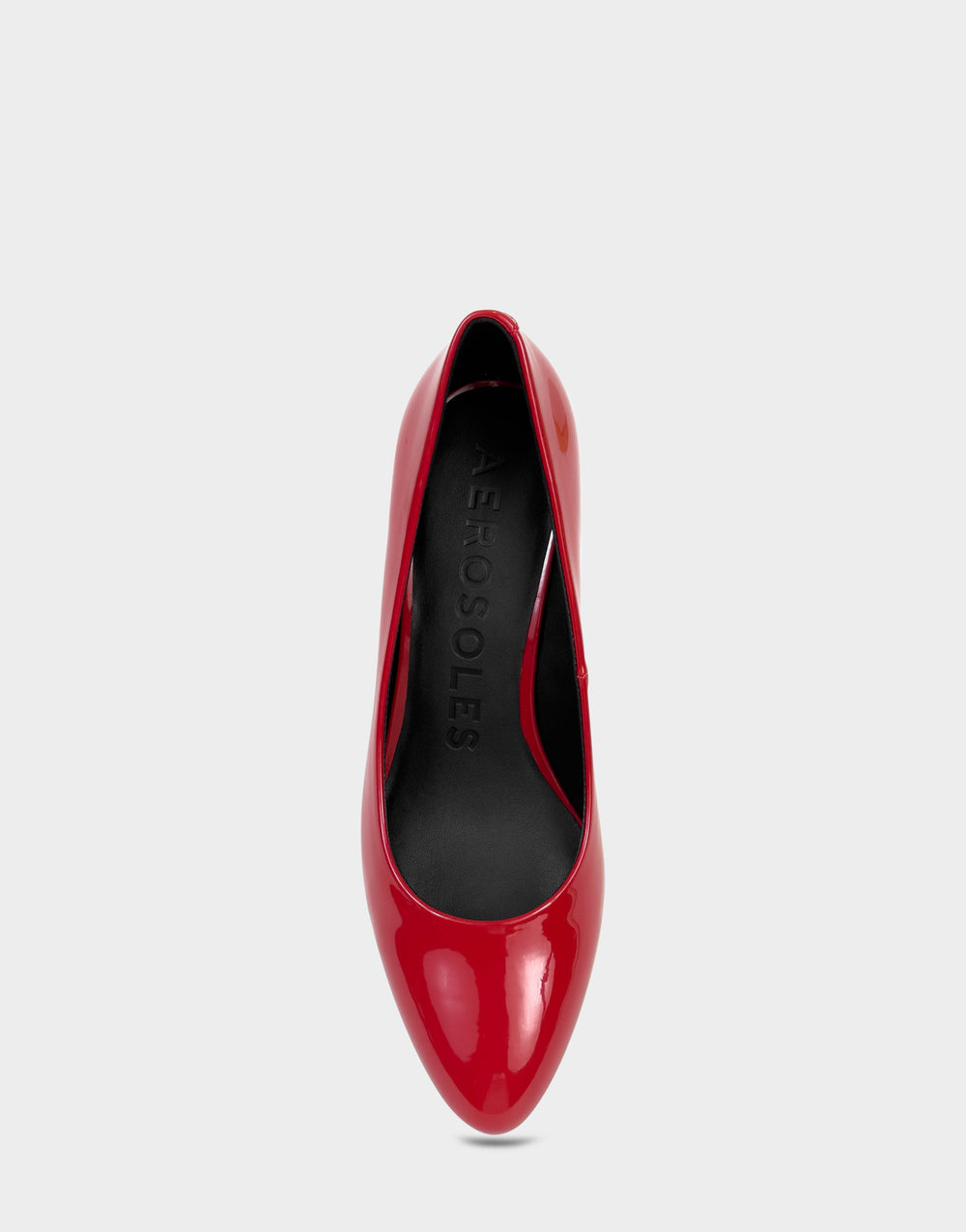Women's Pump in Racing Red Patent