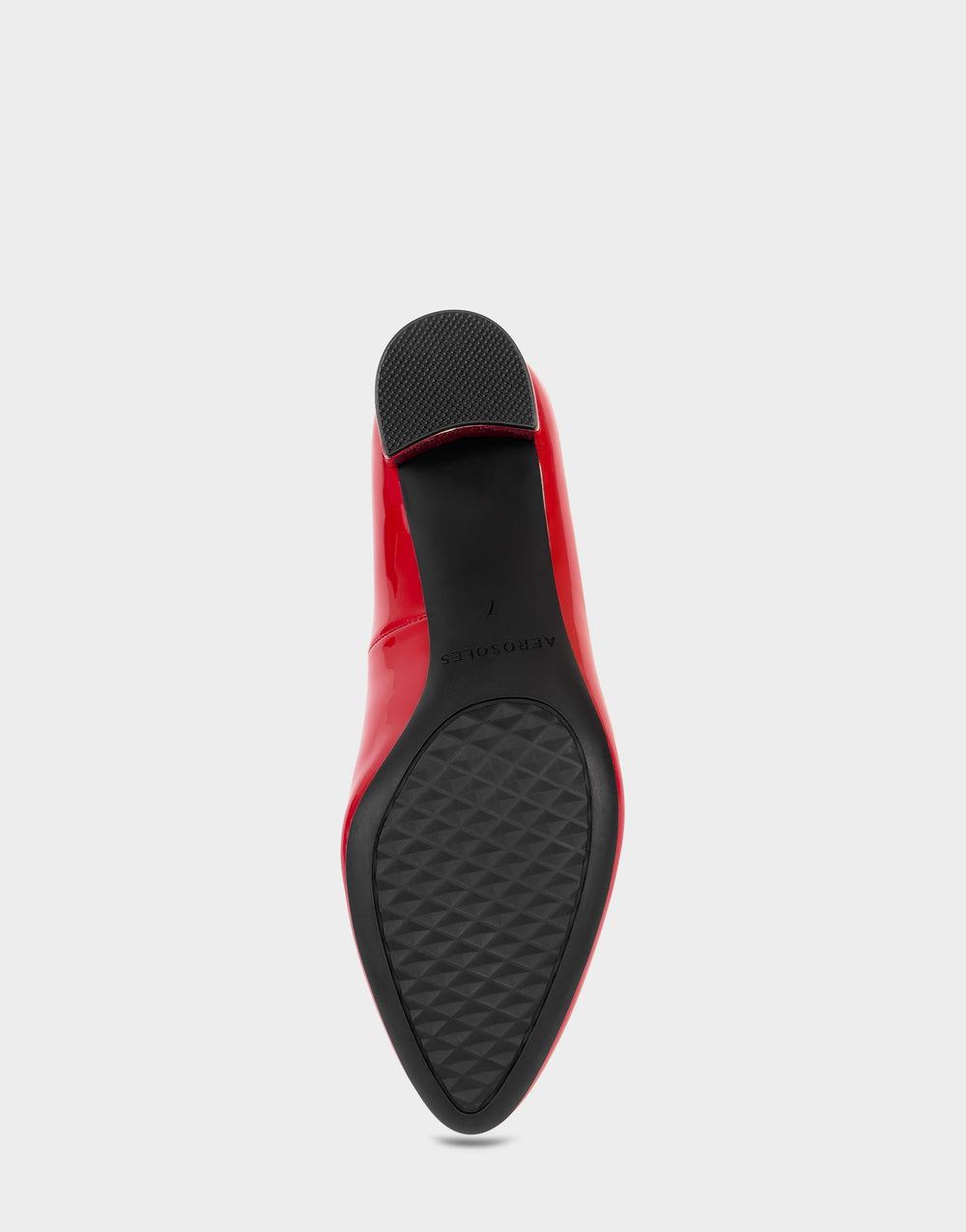 Women's Pump in Racing Red Patent