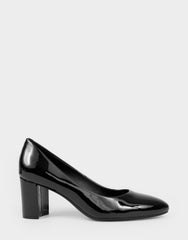 Women's Pump in Black Patent