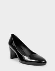 Women's Pump in Black Patent