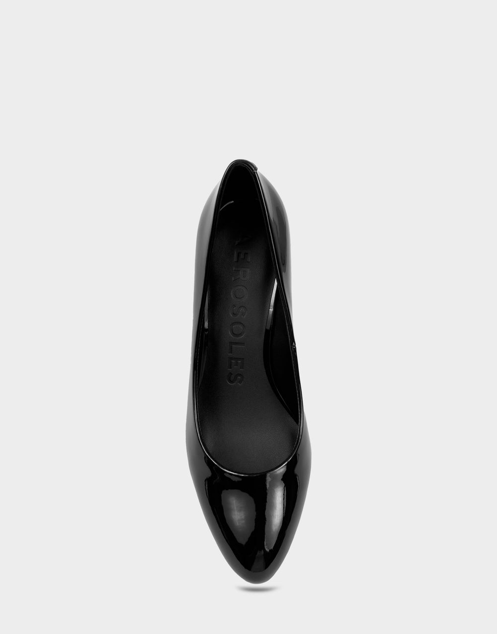 Women's Pump in Black Patent