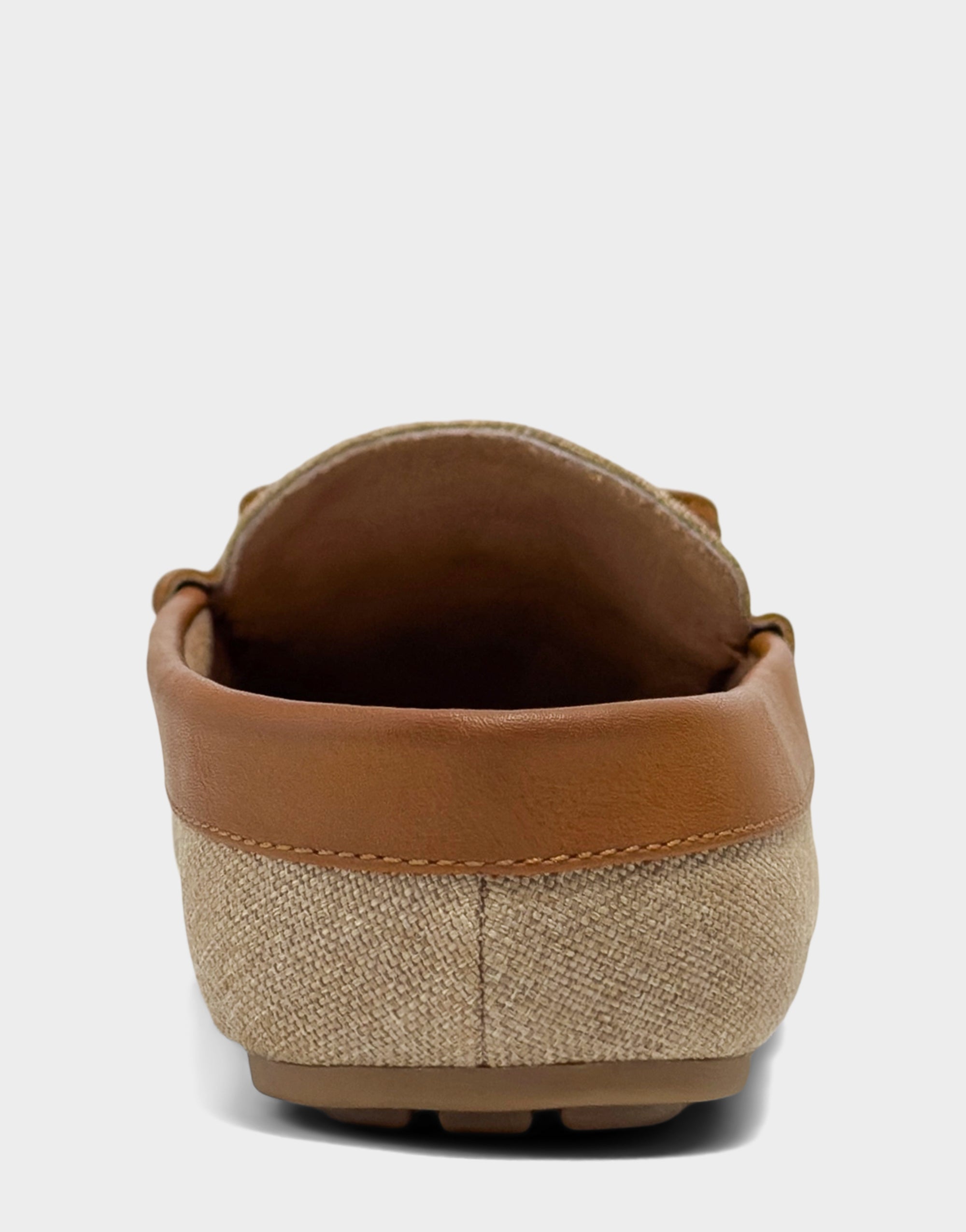Women's Mule in Natural Linen