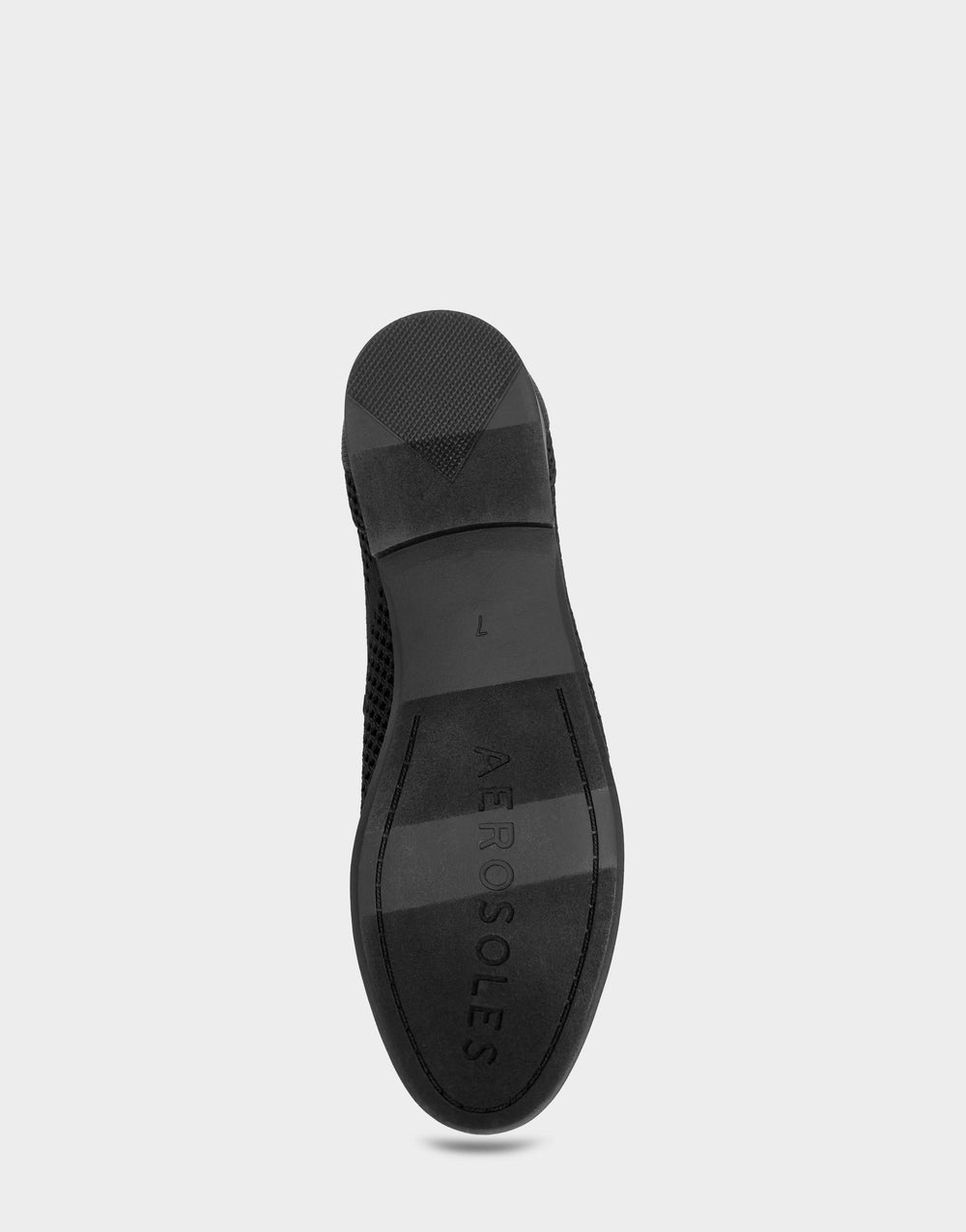 Women's Loafer in Black Knit