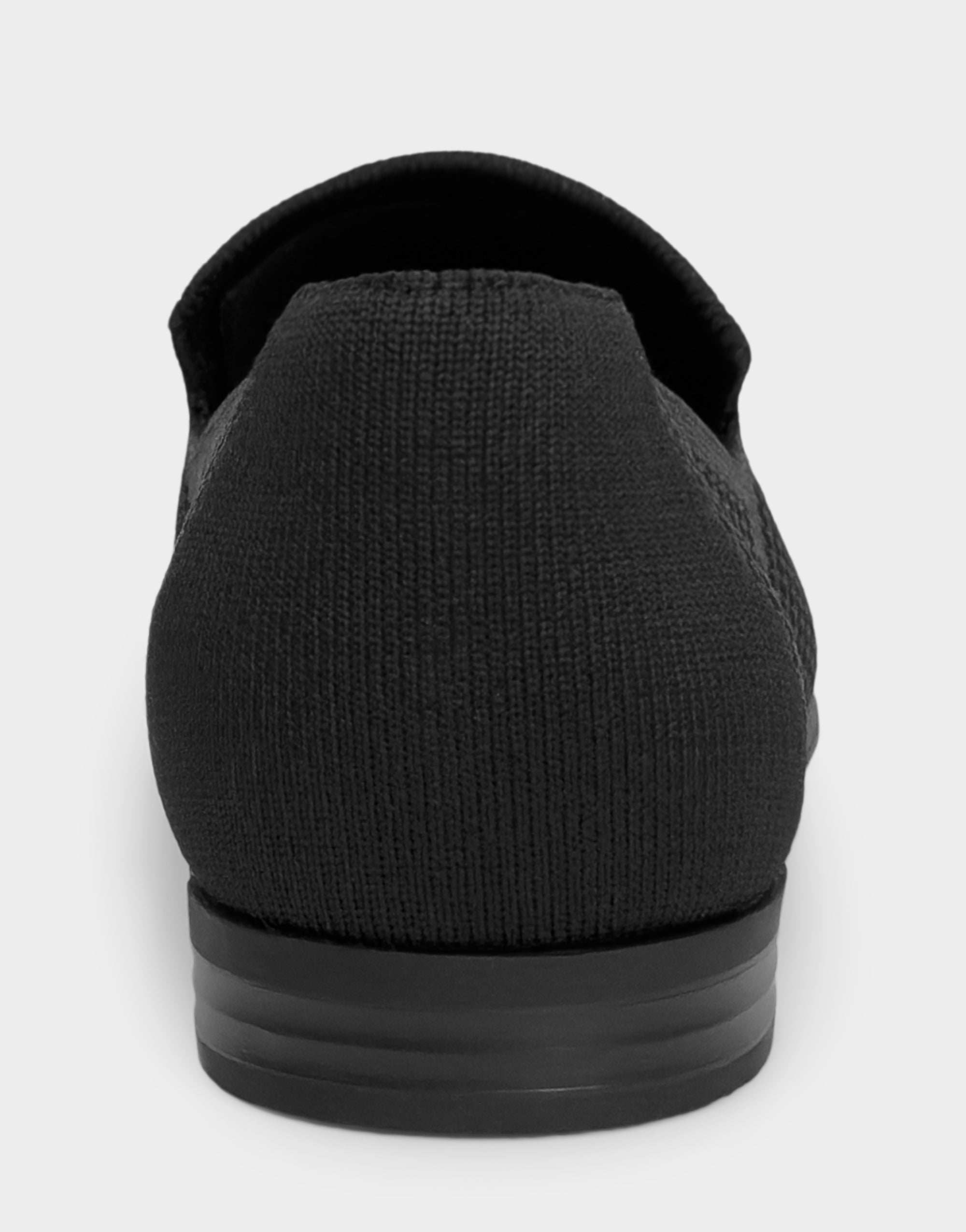 Women's Loafer in Black Knit