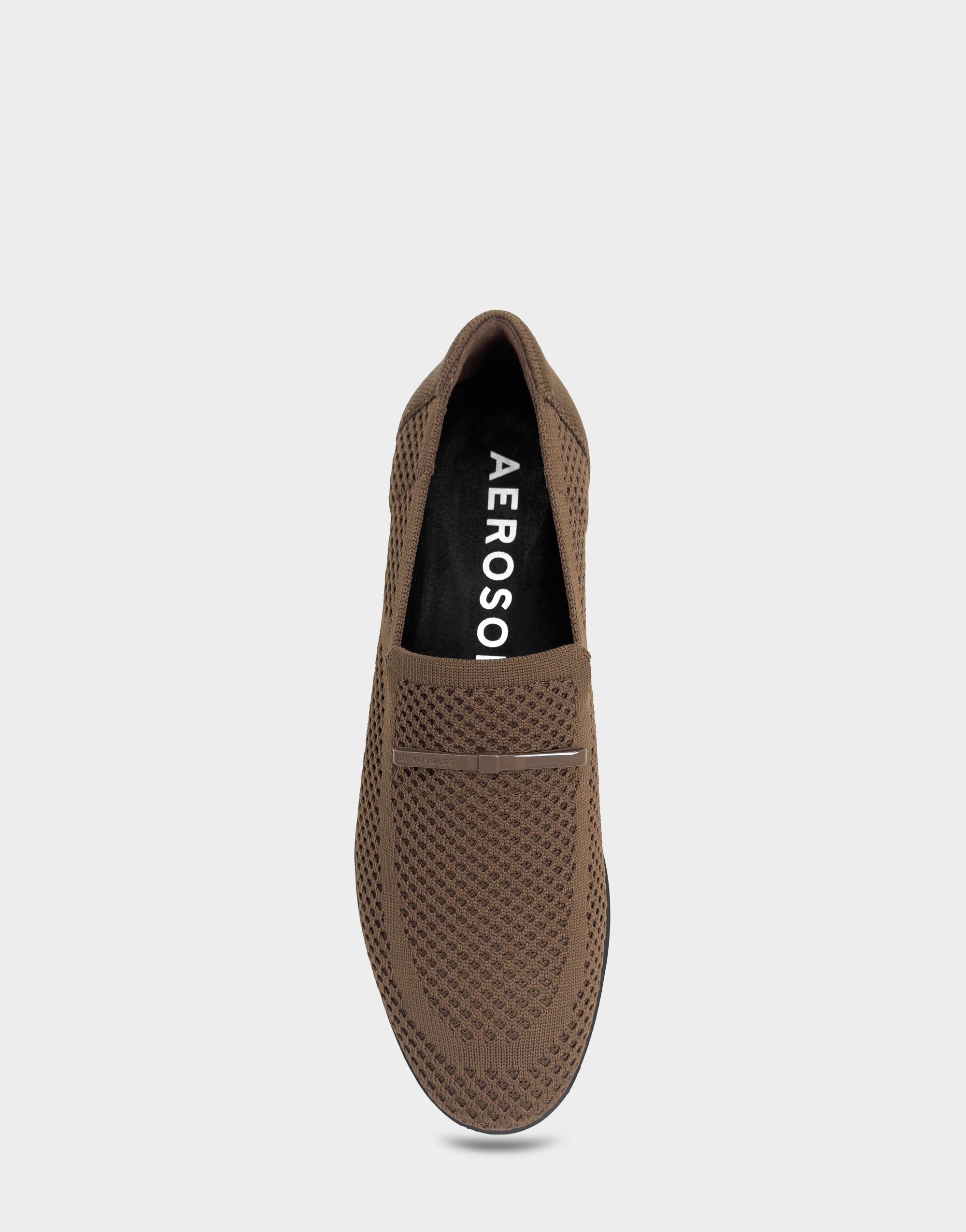 Women's Loafer in Mocha Knit
