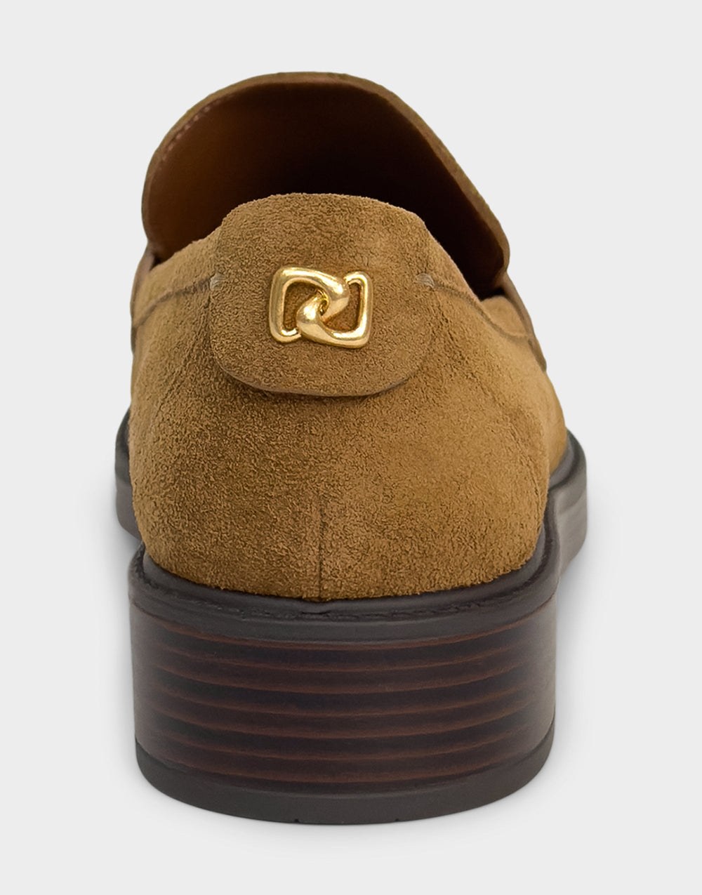Women's Tailored Loafer in Tobacco Suede
