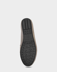 Women's Driver in Gunmetal Faux Leather