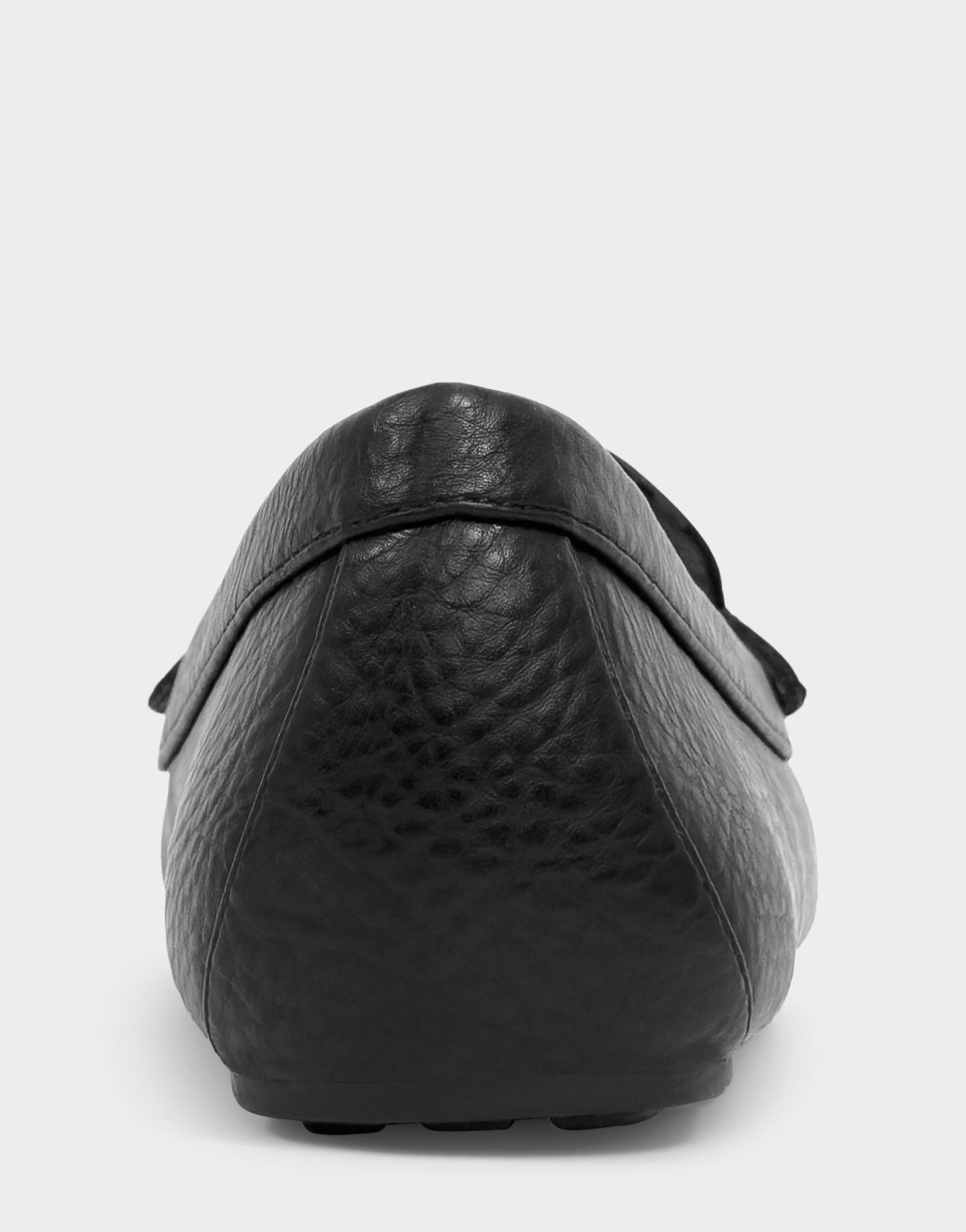 Women's Driver in Black Faux Leather