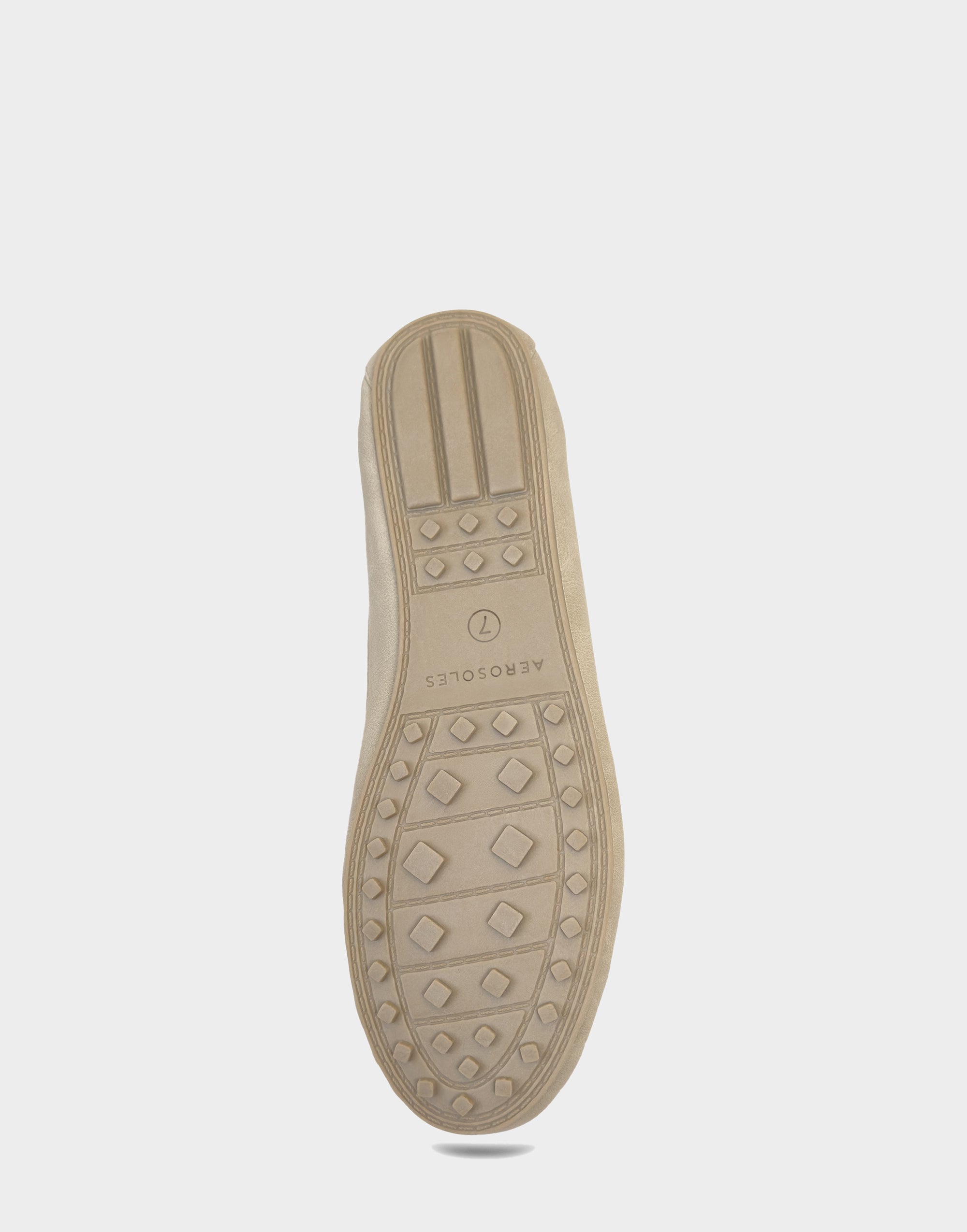 Women's Driver in Stone Faux Nubuck