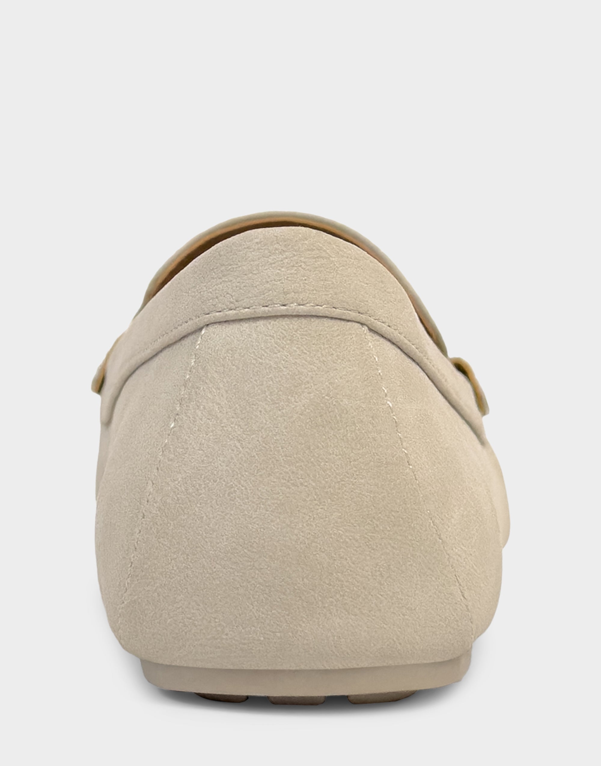 Women's Driver in Stone Faux Nubuck