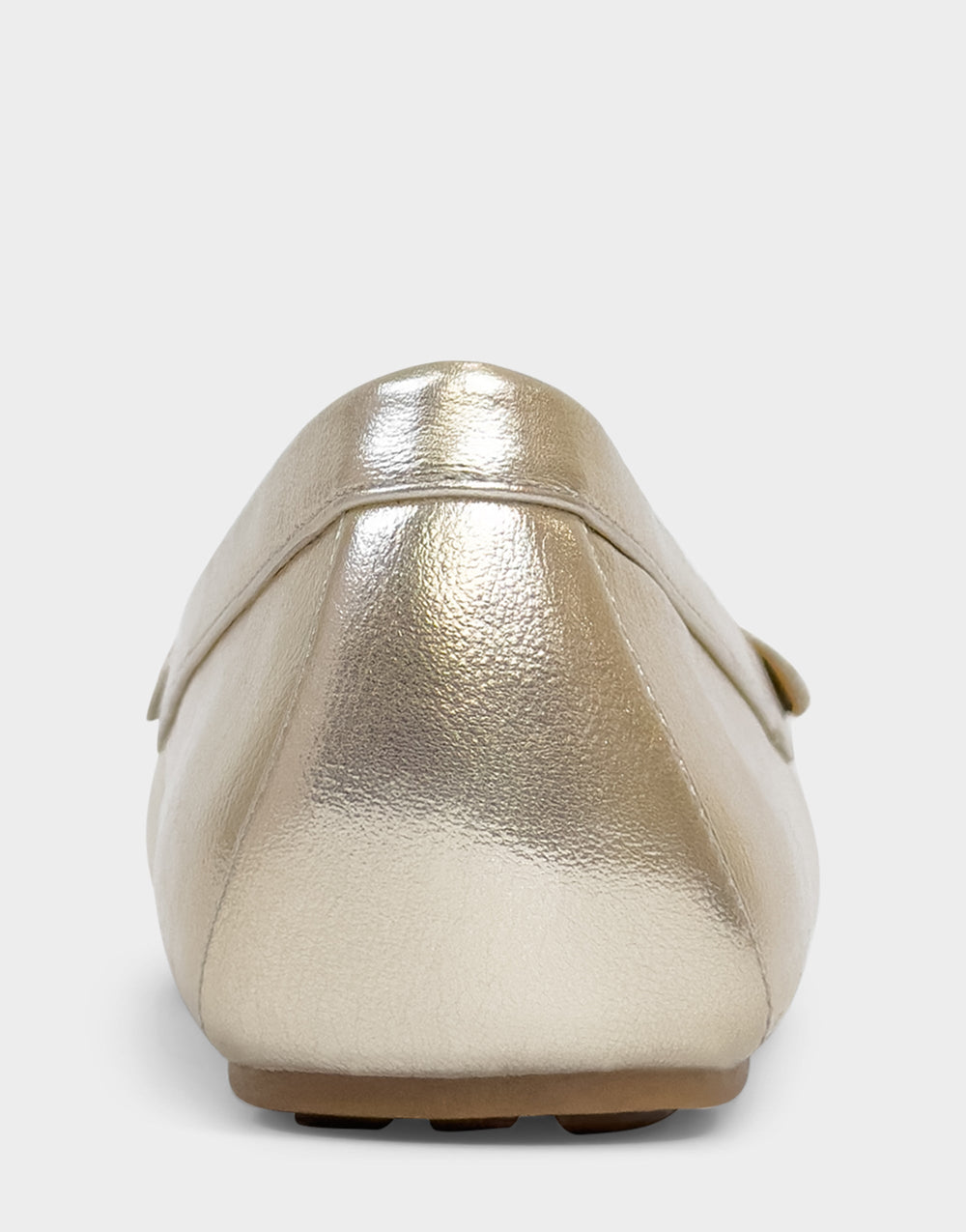 Women's Driver in Soft Gold Faux Leather