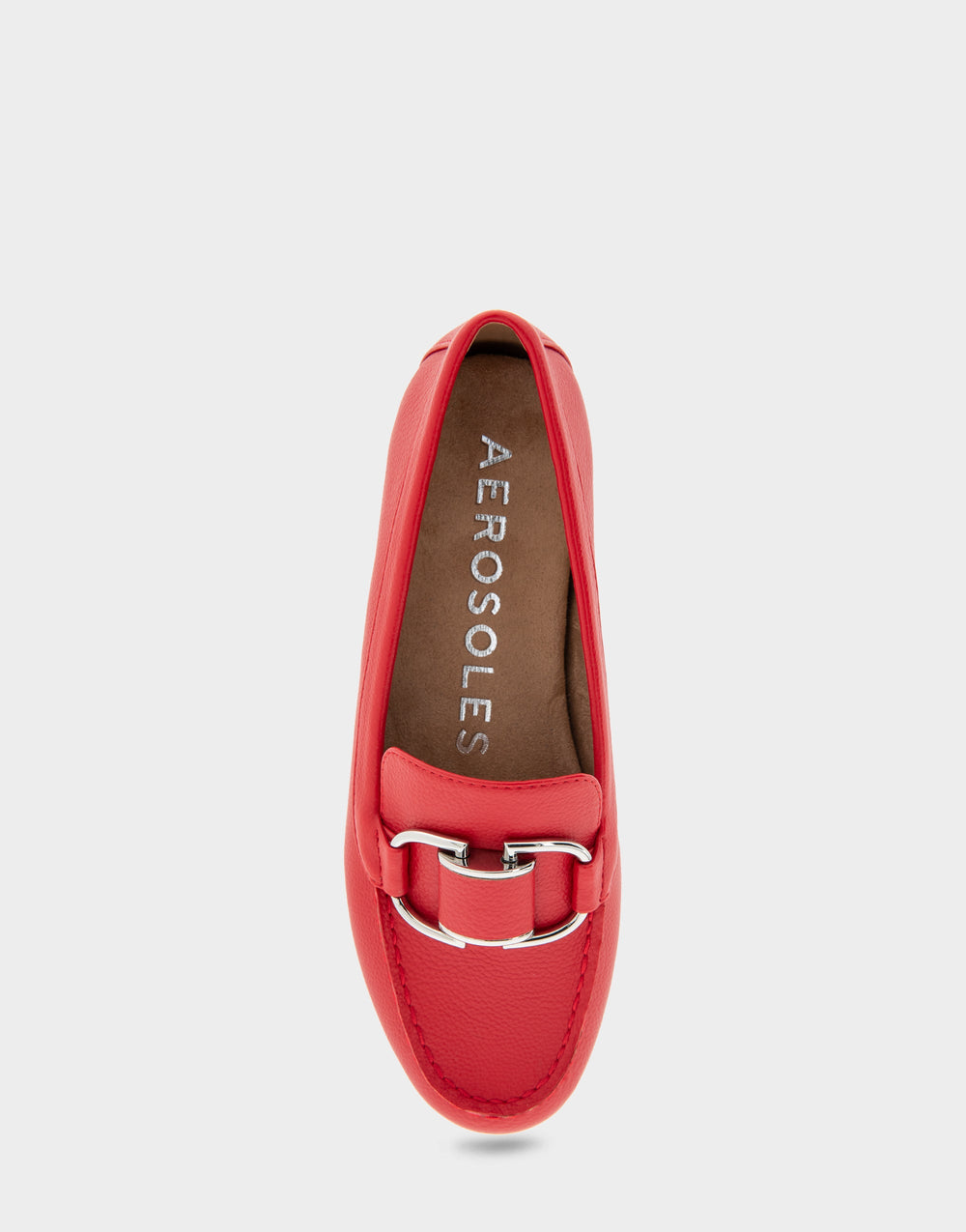 Denver Racing Red Faux Leather Ornamented Loafer