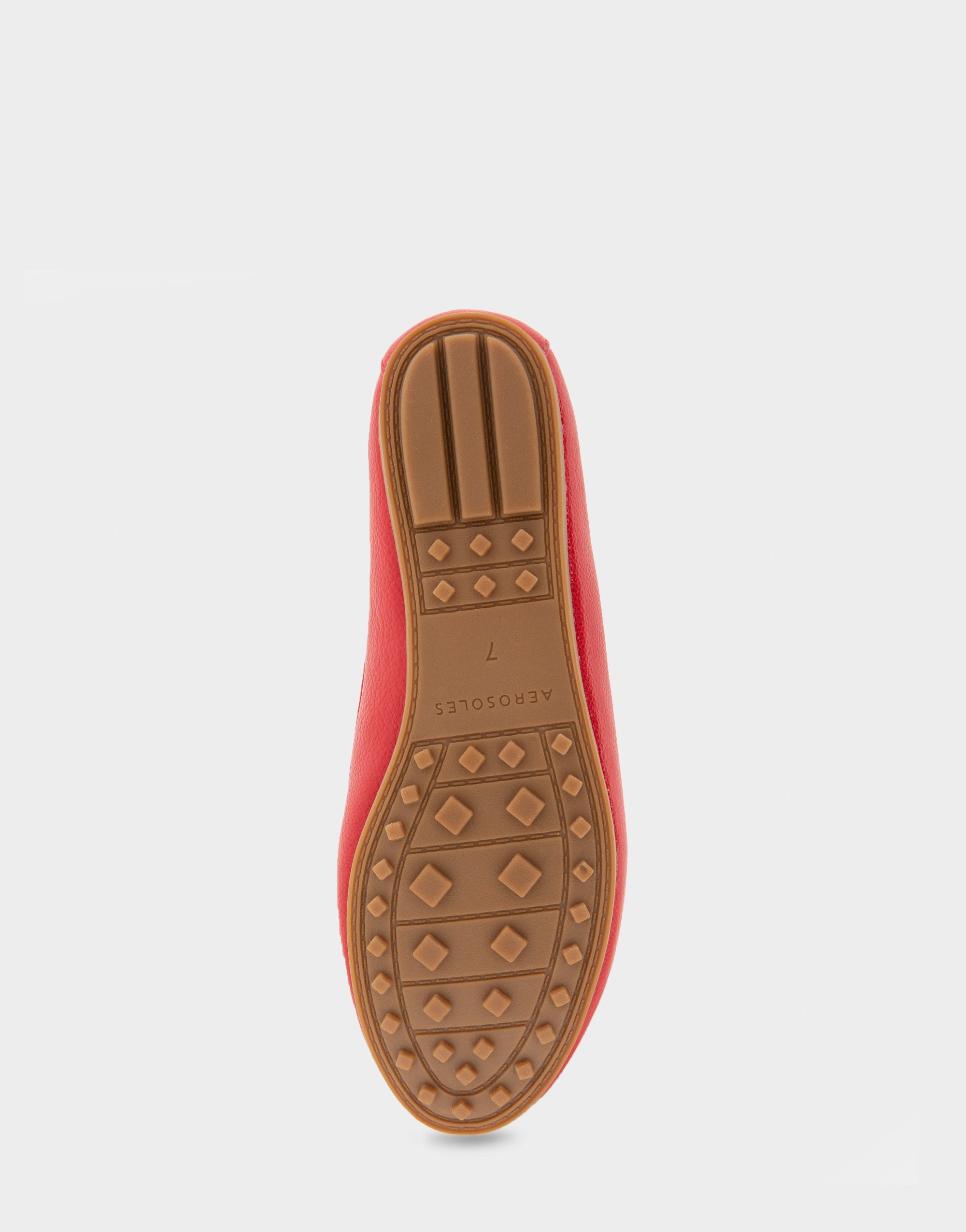 Denver Racing Red Faux Leather Ornamented Loafer