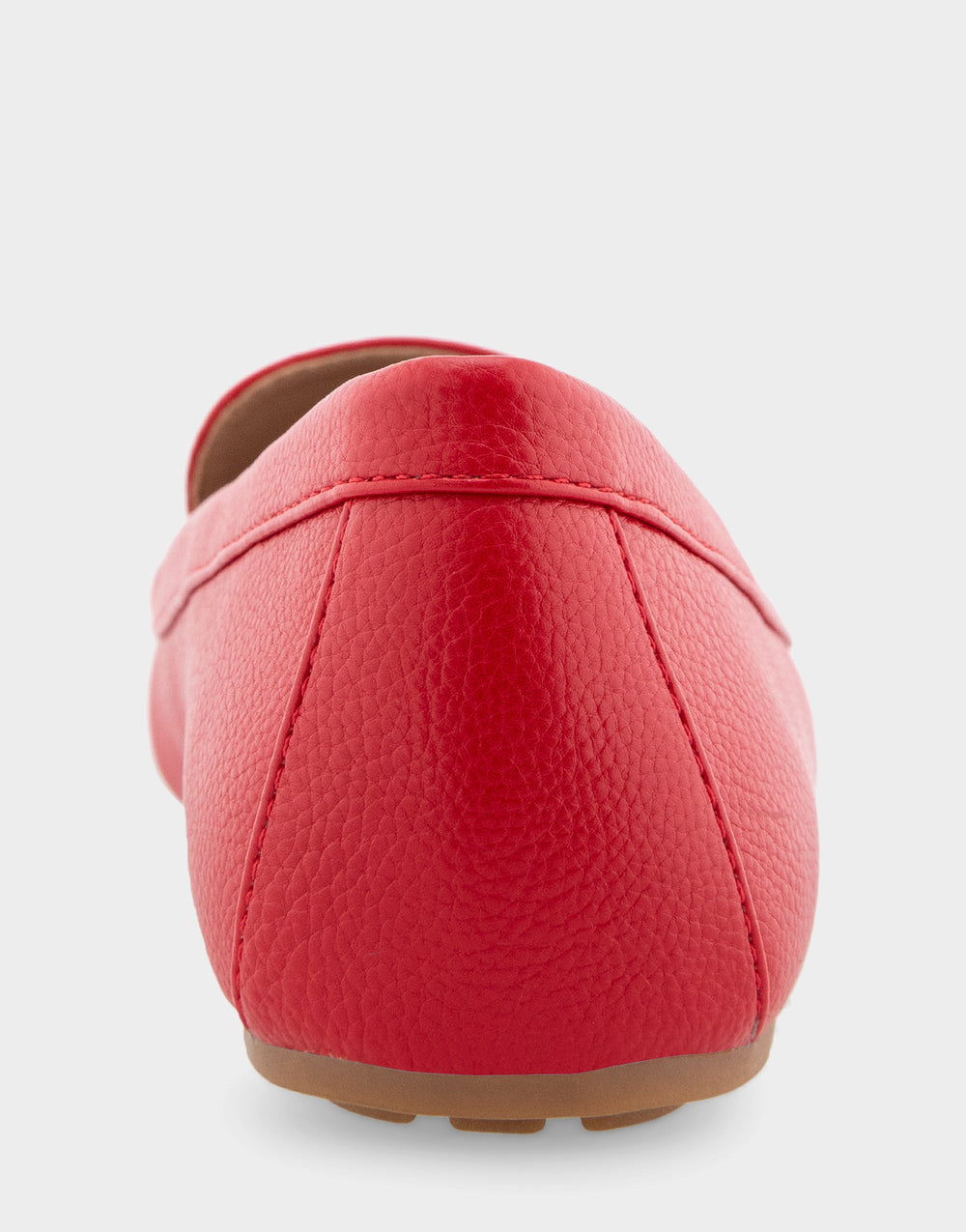 Denver Racing Red Faux Leather Ornamented Loafer