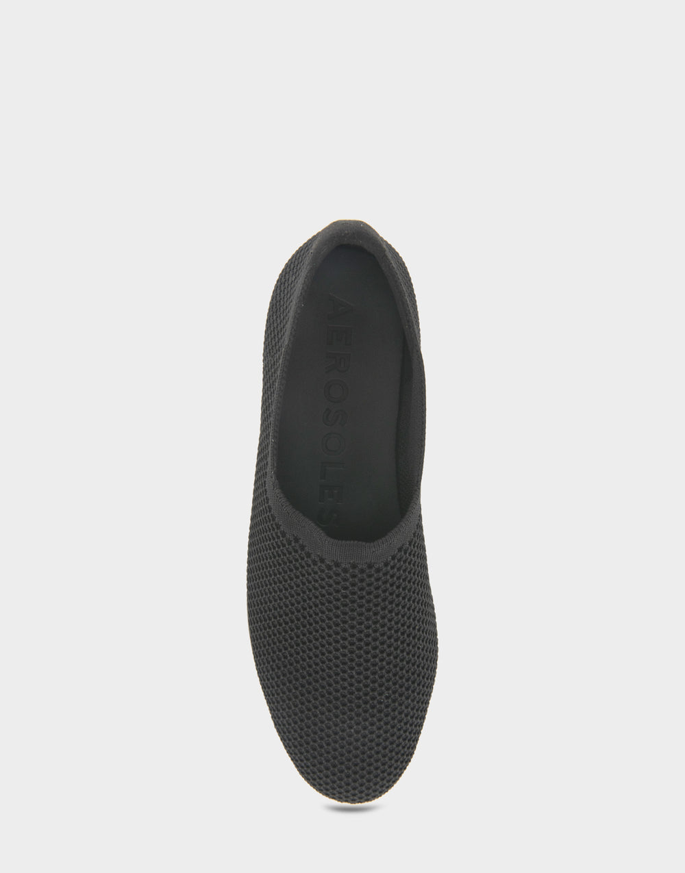 Women's Loafer in Black Knit