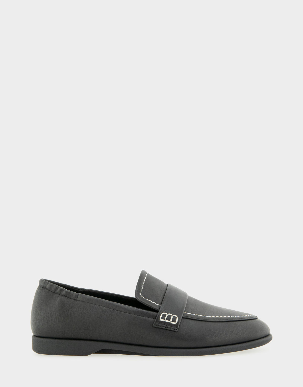 Women's Loafer in Black Leather