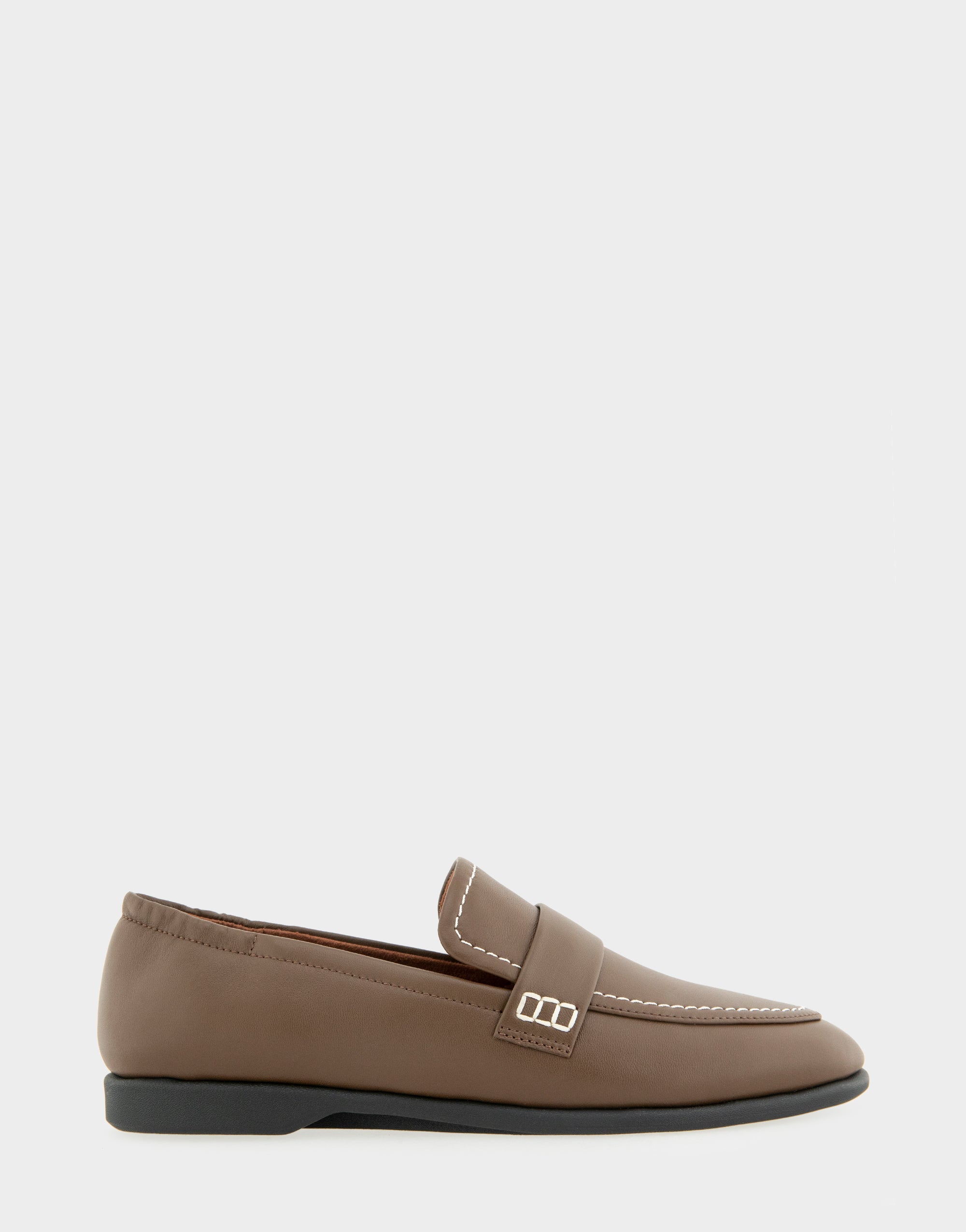 Women's Loafer in Mocha Leather