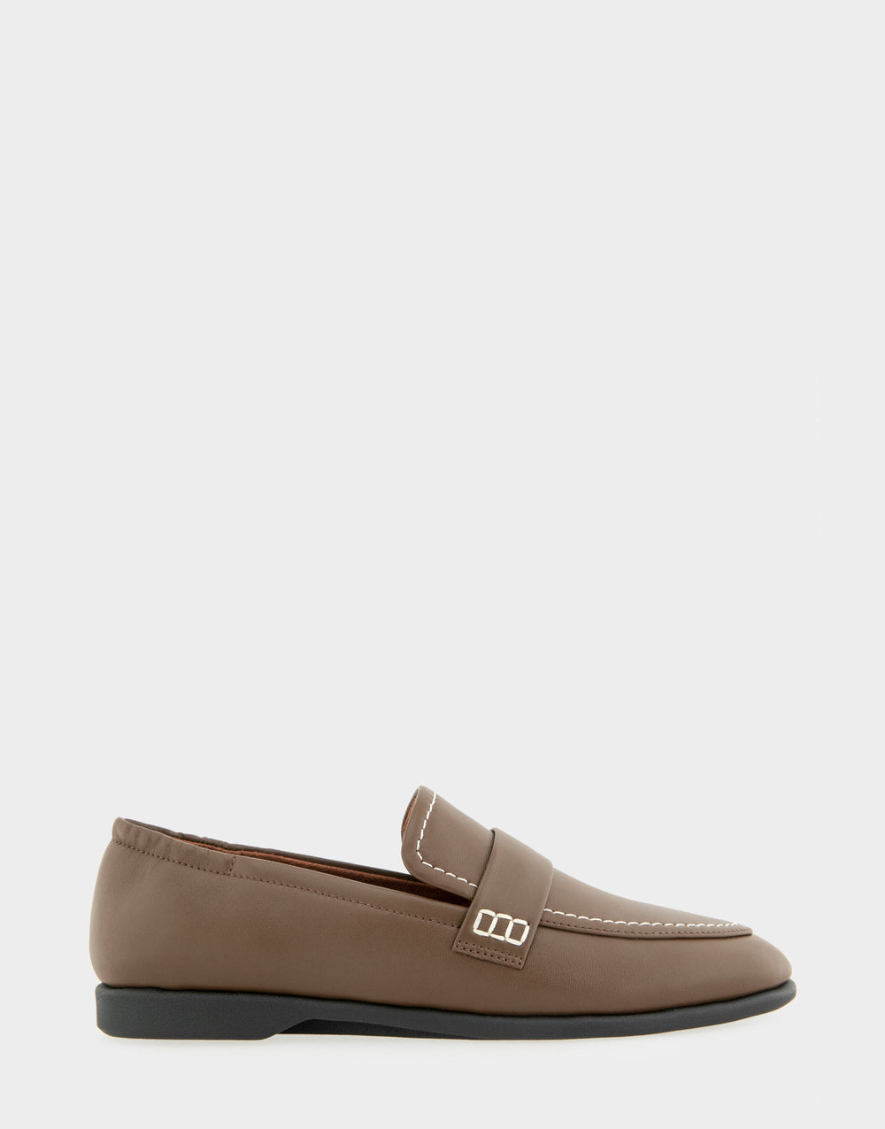 Women's Loafer in Mocha Leather
