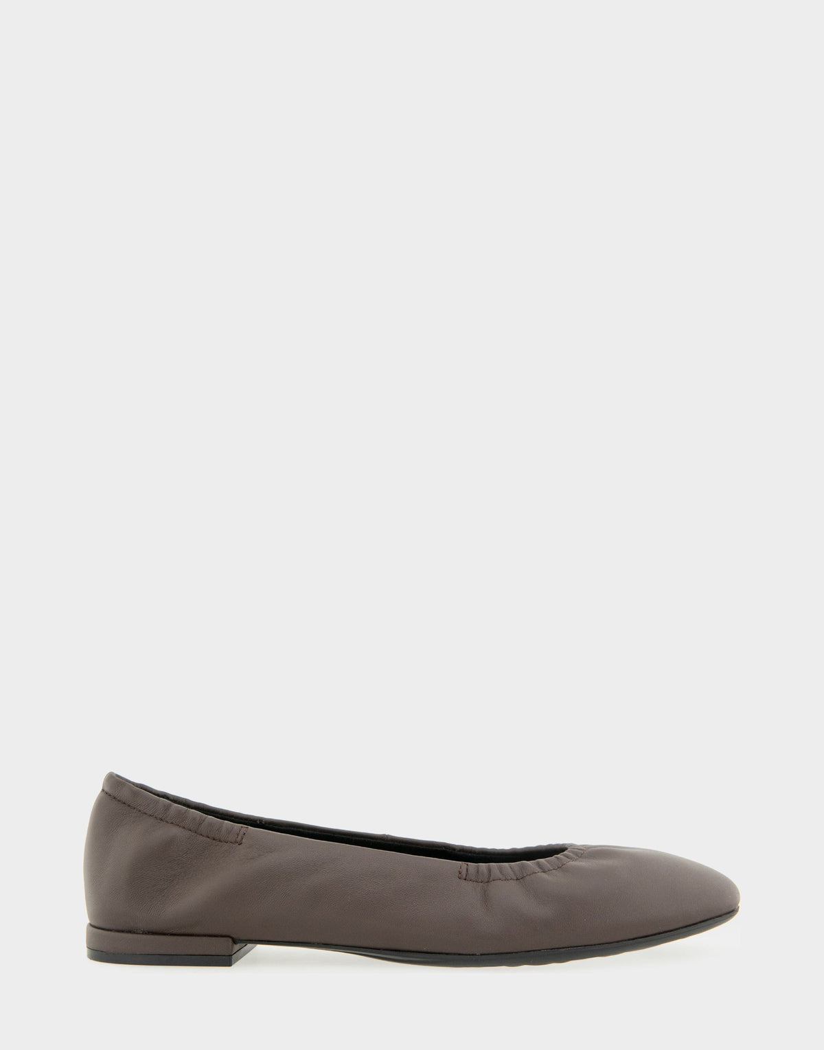 Women's Ballet Flat in Java Leather