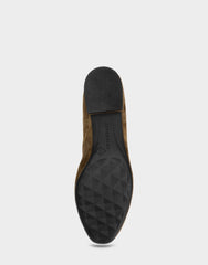 Women's Ballet Flat in Mocha Suede
